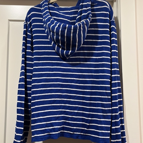 Vintage 90s Polo by Ralph Lauren striped cotton pullover - Picture 3 of 3